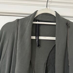 Impressions Women's Gray Trench Coat